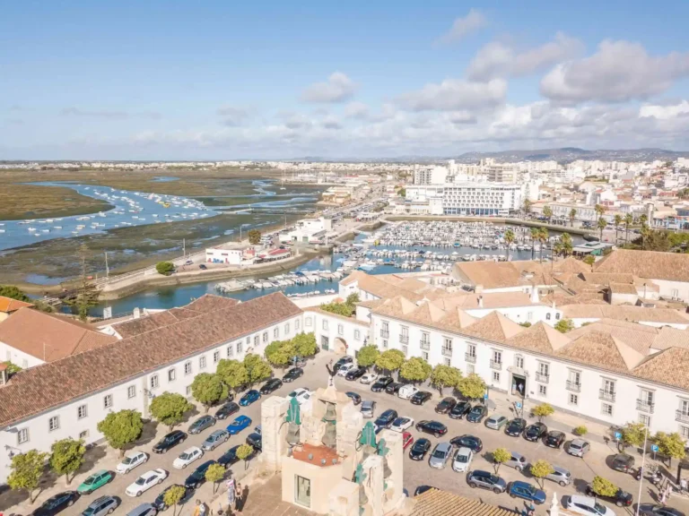 Faro city Algarve near campervan rental pick-up location